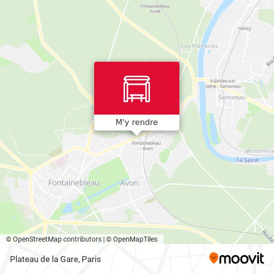 Plateau de la Gare plan