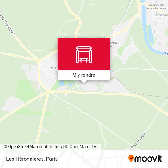 Les Héronnières plan