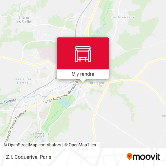 Z.I. Coquerive plan