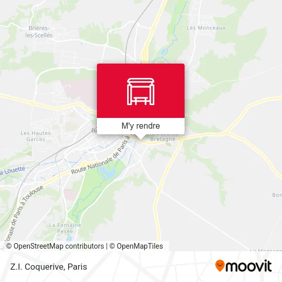 Z.I. Coquerive plan