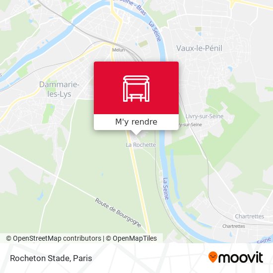 Rocheton Stade plan