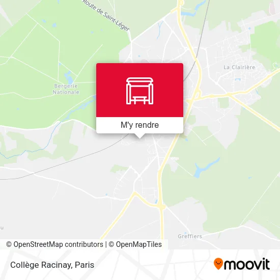Collège Racinay plan