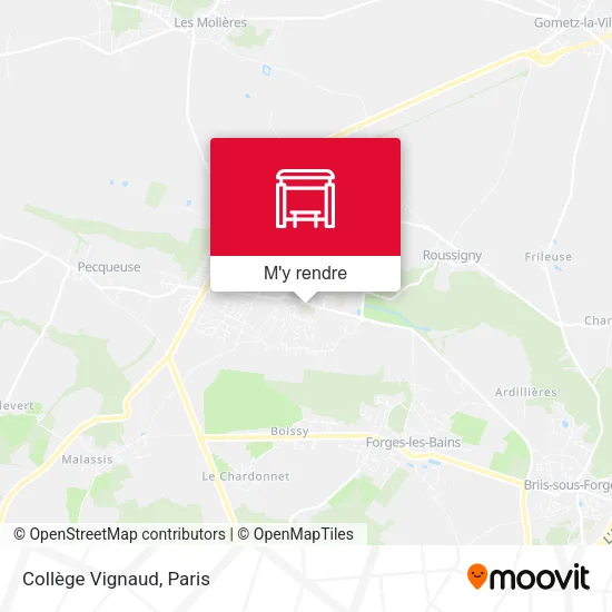 Collège Vignaud plan