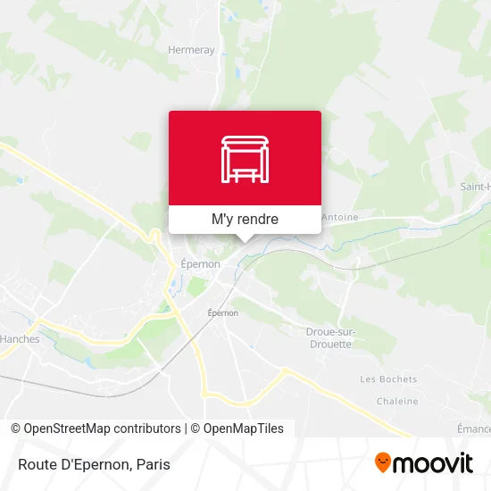 Route D'Epernon plan