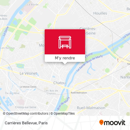 Carrières Bellevue plan