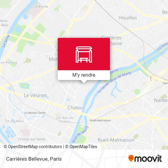 Carrières Bellevue plan