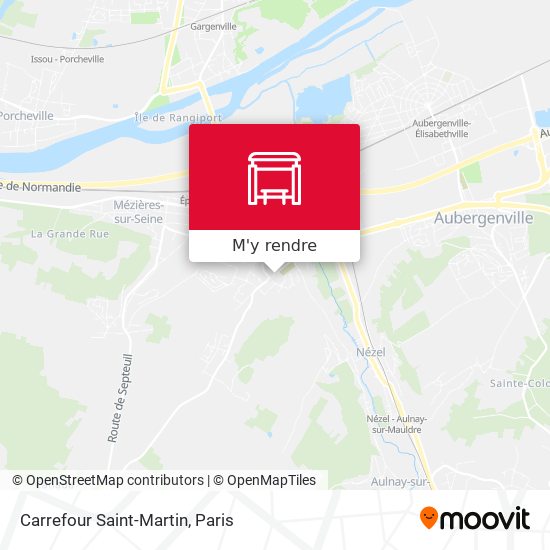 Carrefour Saint-Martin plan