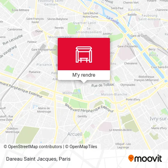 Dareau Saint Jacques plan