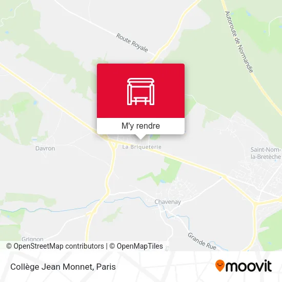 Collège Jean Monnet plan