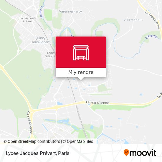 Lycée Jacques Prévert plan