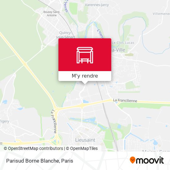 Parisud Borne Blanche plan