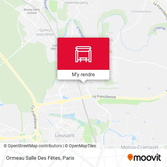 Ormeau Salle Des Fêtes plan