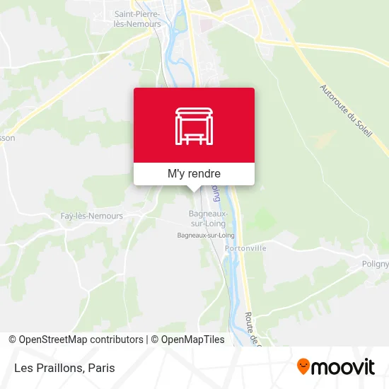 Les Praillons plan