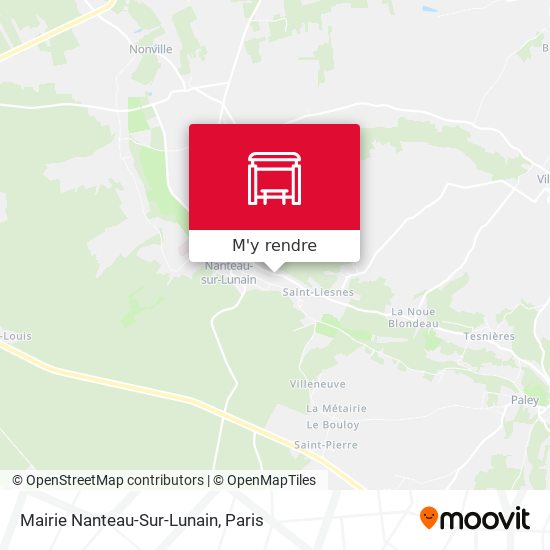 Mairie Nanteau-Sur-Lunain plan