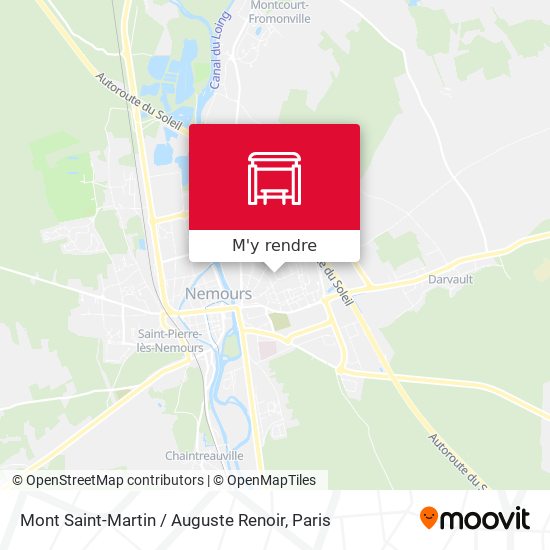 Mont Saint-Martin / Auguste Renoir plan