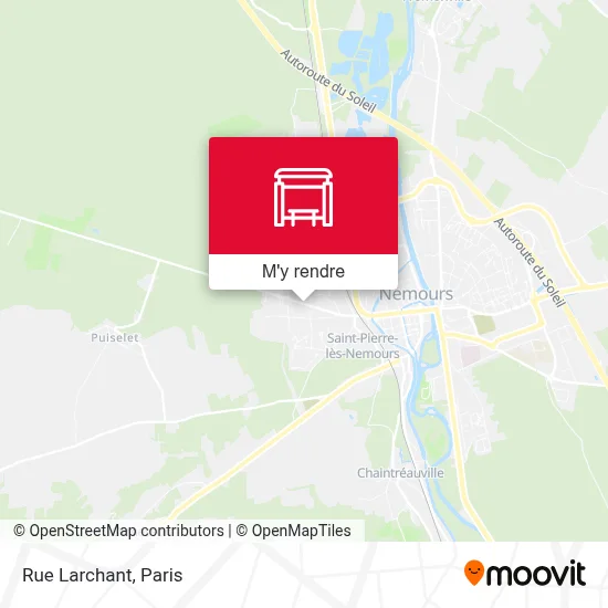 Rue Larchant plan