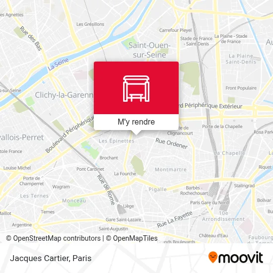 Jacques Cartier plan