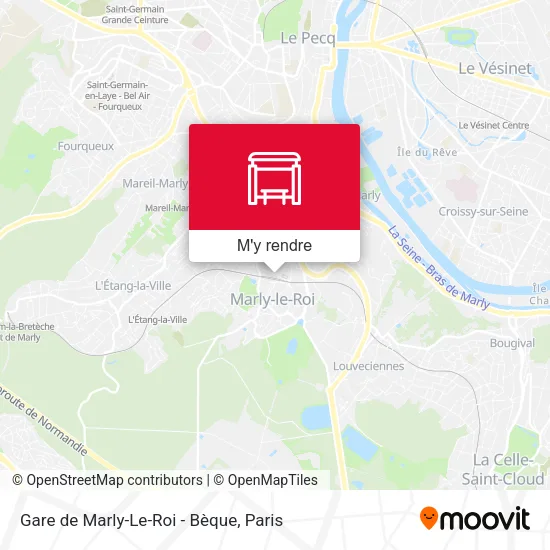 Gare de Marly-Le-Roi - Bèque plan