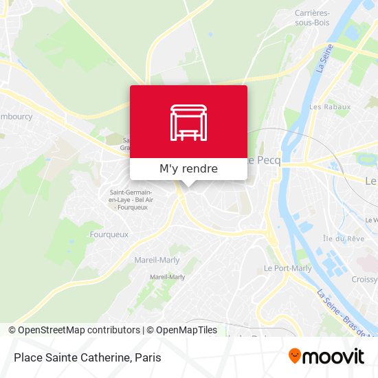 Place Sainte Catherine plan