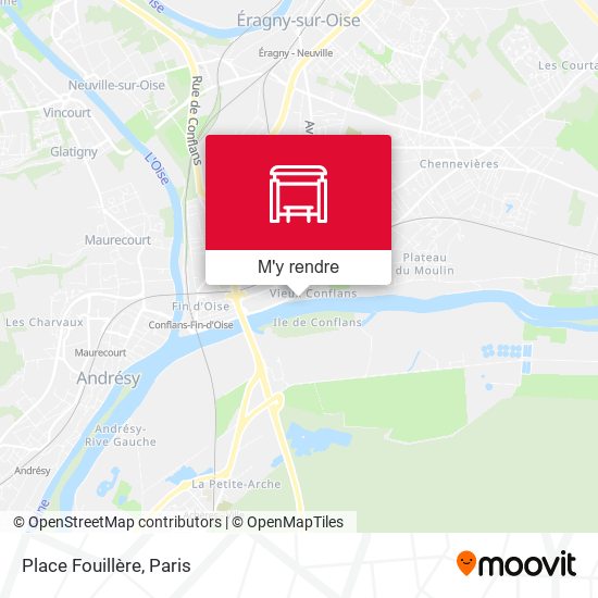 Place Fouillère plan