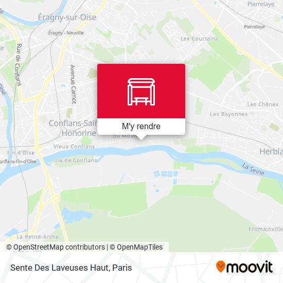 Sente Des Laveuses Haut plan