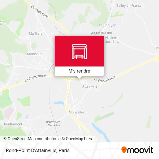 Rond-Point D'Attainville plan