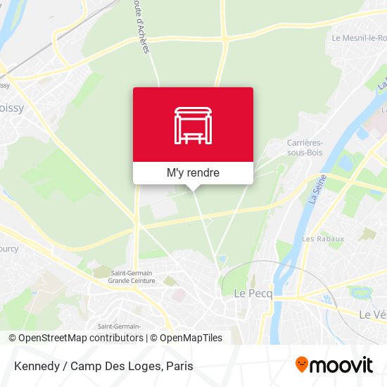 Kennedy / Camp Des Loges plan