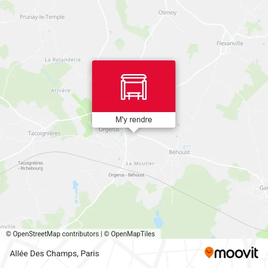 Allée Des Champs plan