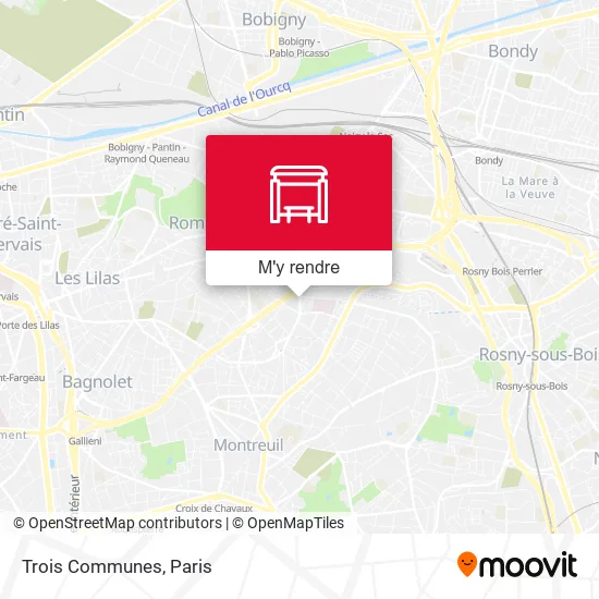 Trois Communes plan