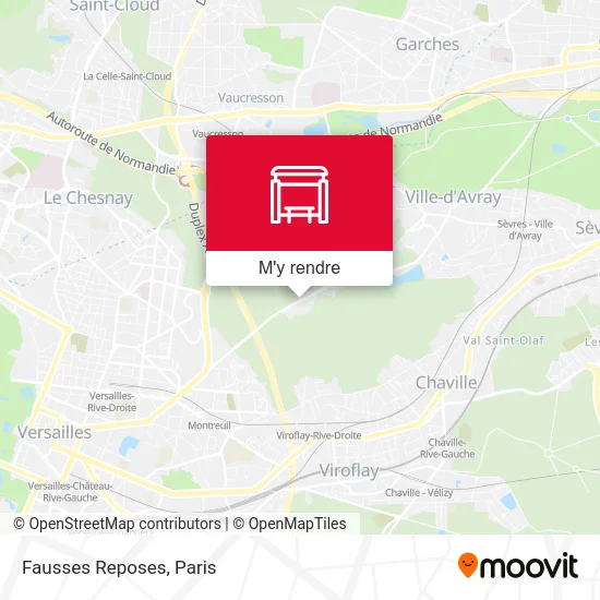 Fausses Reposes plan