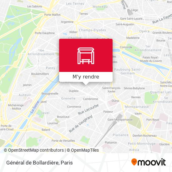 Général de Bollardière plan
