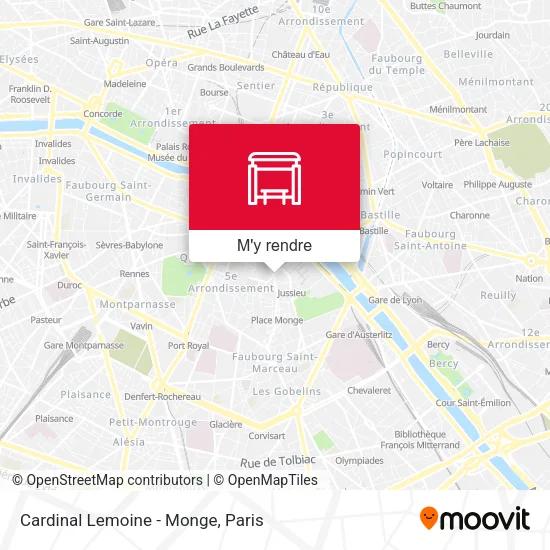 Cardinal Lemoine - Monge plan