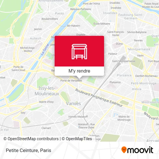 Petite Ceinture plan