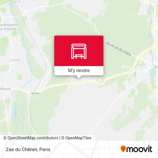 Zae du Chênet plan