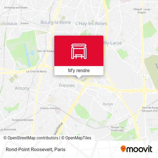 Rond-Point Roosevelt plan