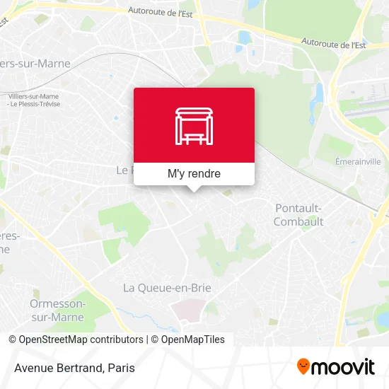 Avenue Bertrand plan