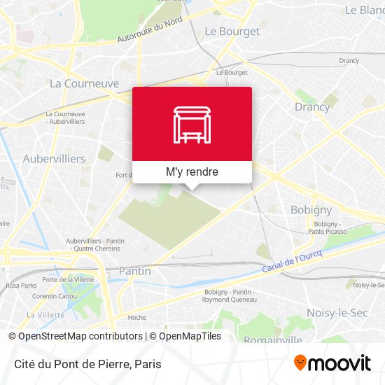 Cité du Pont de Pierre plan
