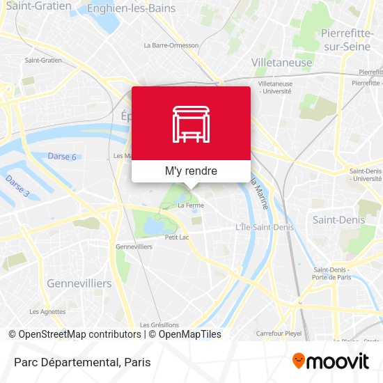 Parc Départemental plan