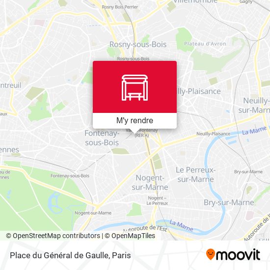 Place du Général de Gaulle plan