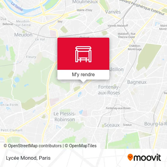 Lycée Monod plan