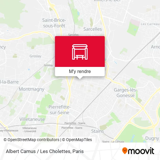 Albert Camus / Les Cholettes plan