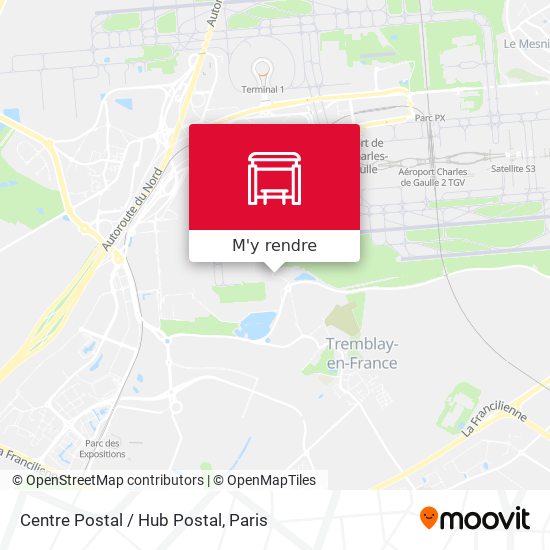 Centre Postal / Hub Postal plan
