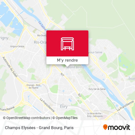 Champs Elysées - Grand Bourg plan
