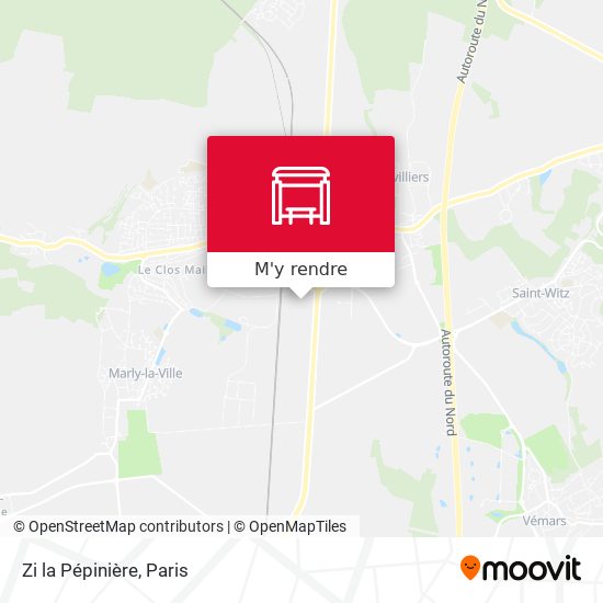 Zi la Pépinière plan