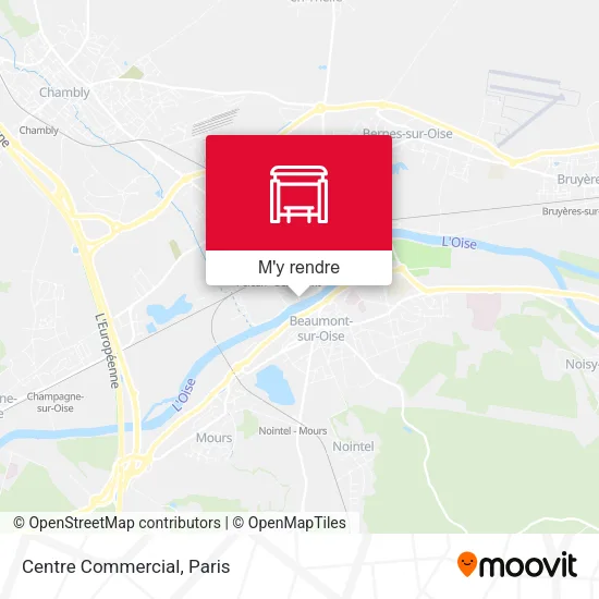 Centre Commercial plan