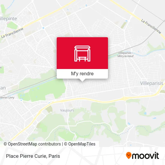 Place Pierre Curie plan