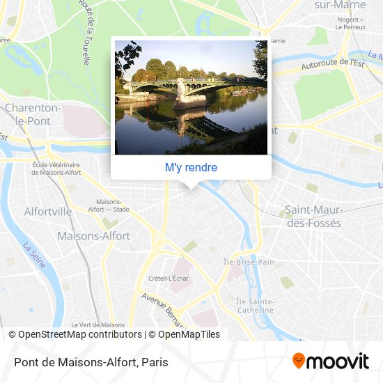 Pont de Maisons-Alfort plan