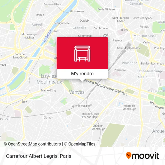 Carrefour Albert Legris plan