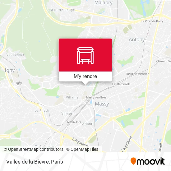 Vallée de la Bièvre plan