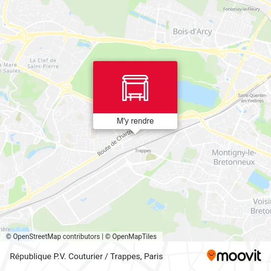 République P.V. Couturier / Trappes plan